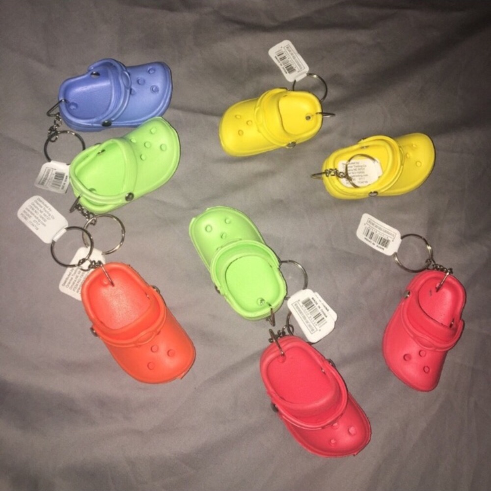 Crocs keychains